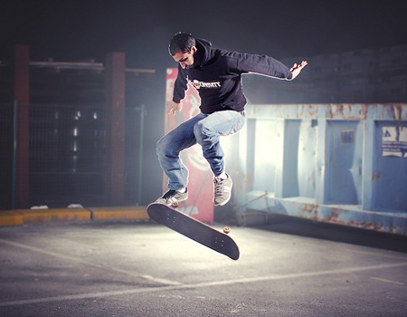 skate flip