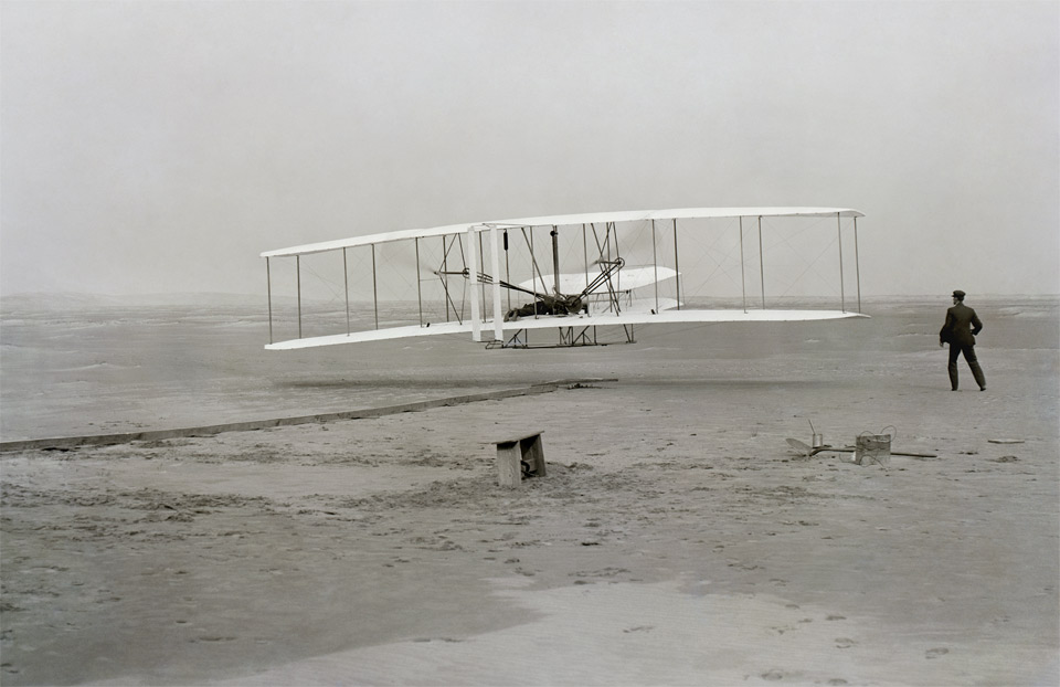 the first successful flight, 1903