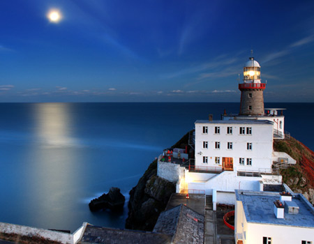 moonrise lighthouse