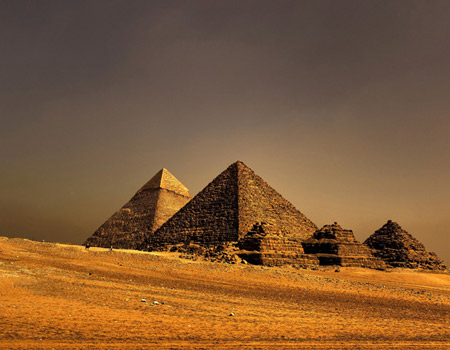 the great pyramids of ancient egypt