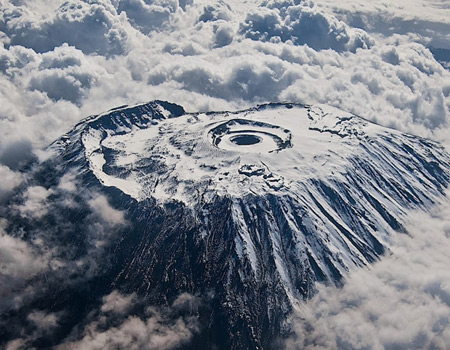 kilimanjaro at about 20 000 feet