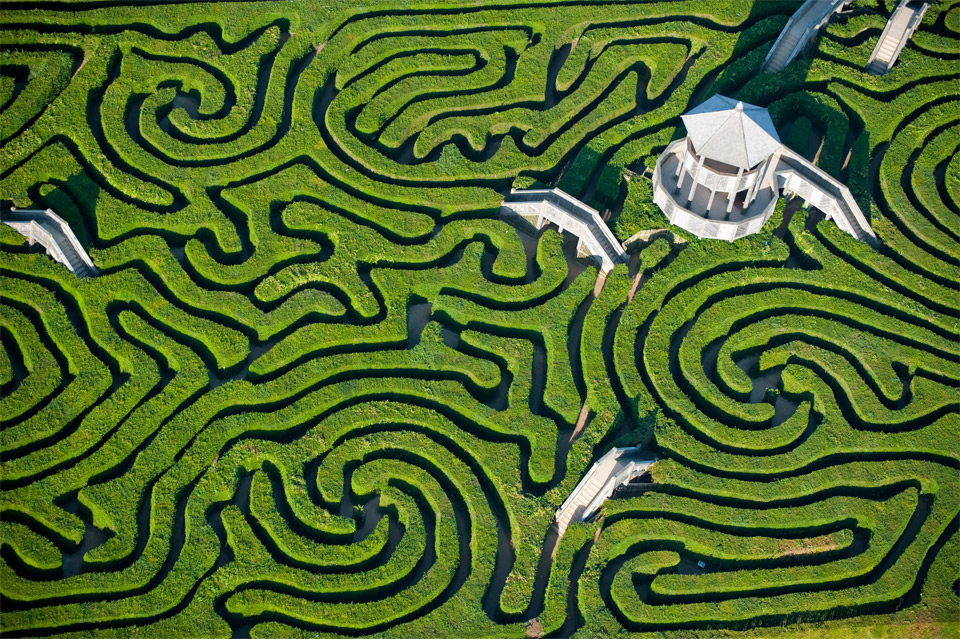 largest maze in britain