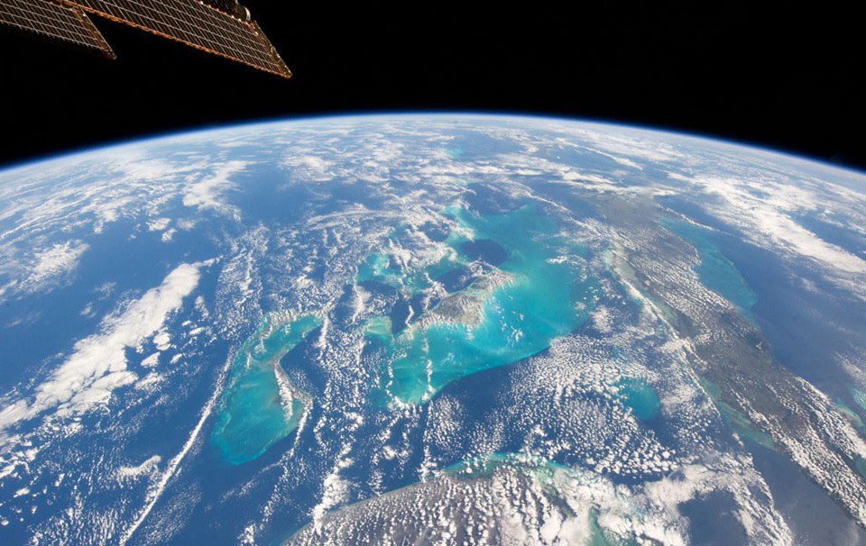 bahamas from outer space