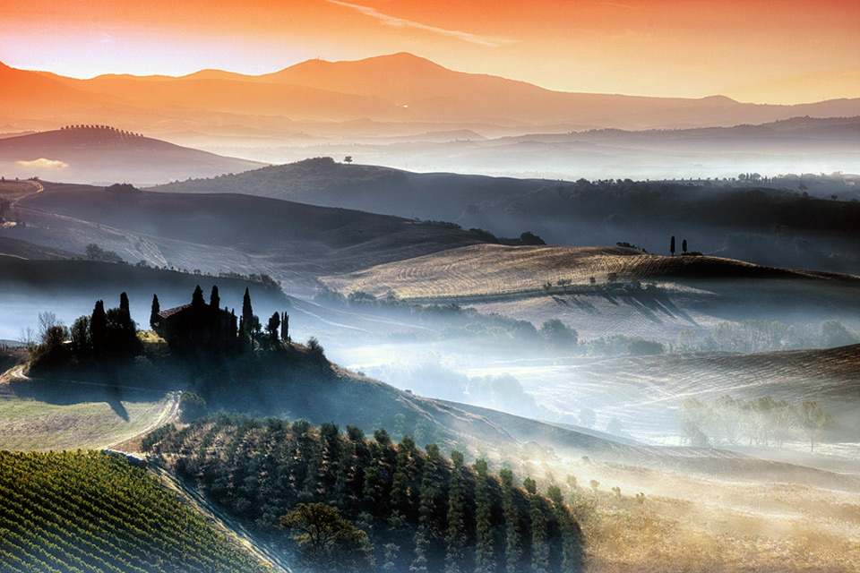 beautiful tuscany landscapes