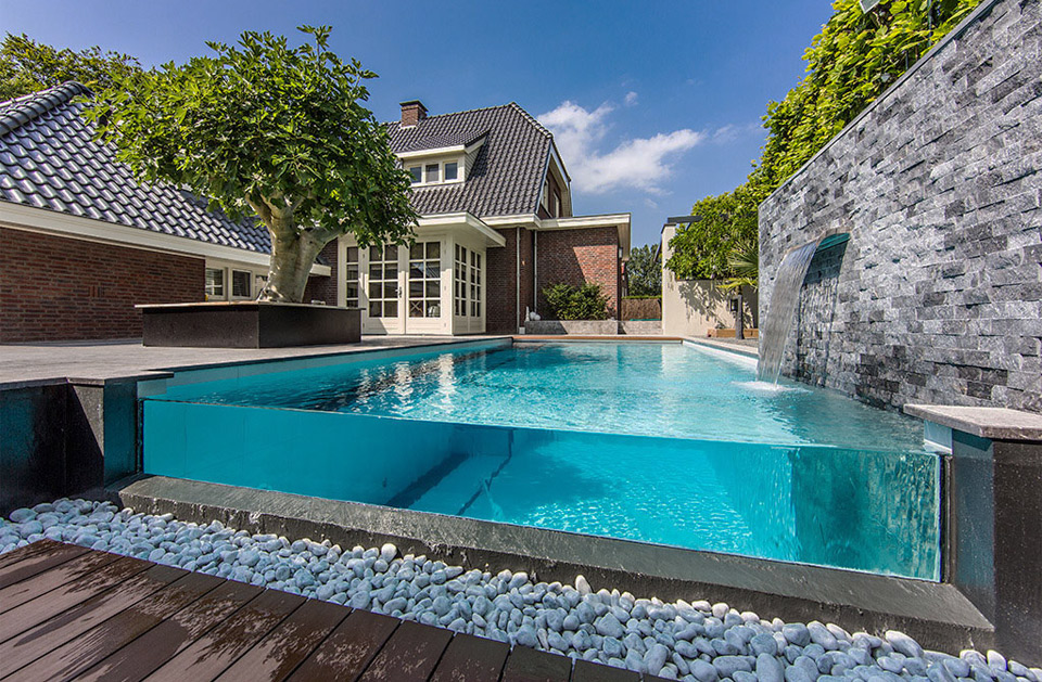 incredible backyard pool design