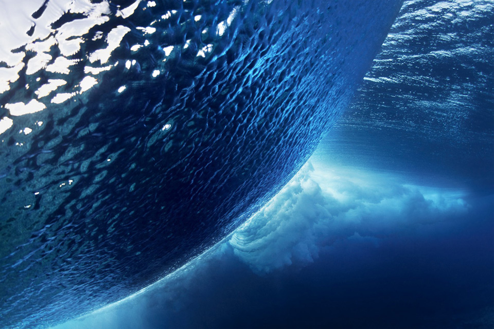 different angle of wave