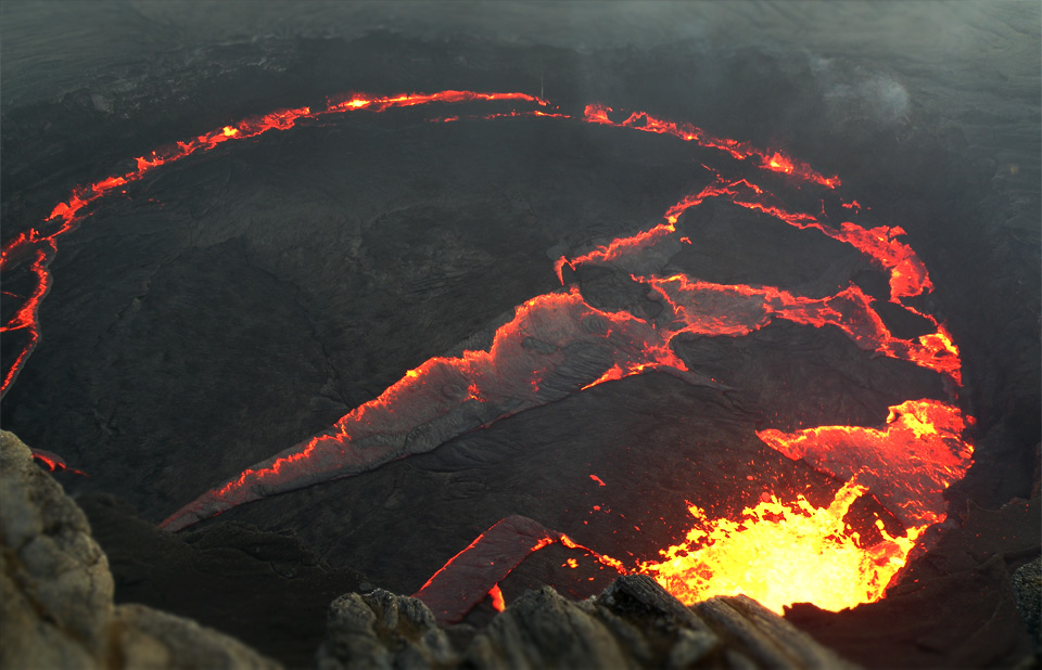erta ale, the most active volcano in ethiopia