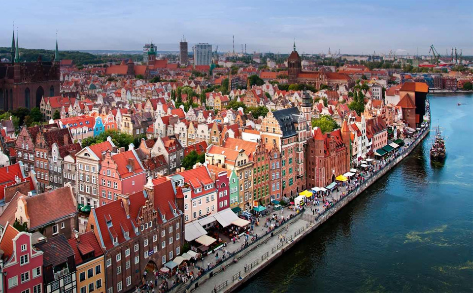 old town in gdansk, poland
