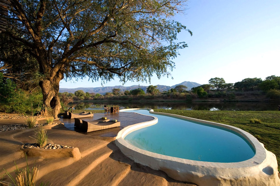 stunning african villa