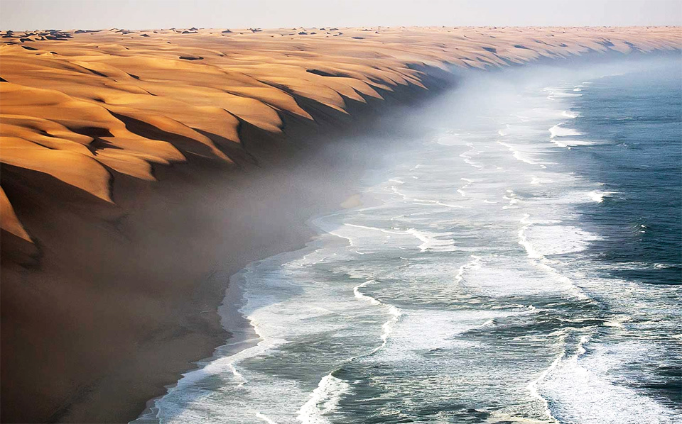where the namib desert meets the sea
