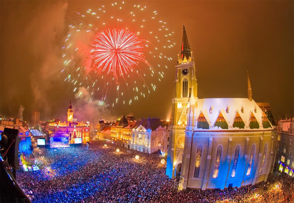 City Square Celebration, Novi Sad