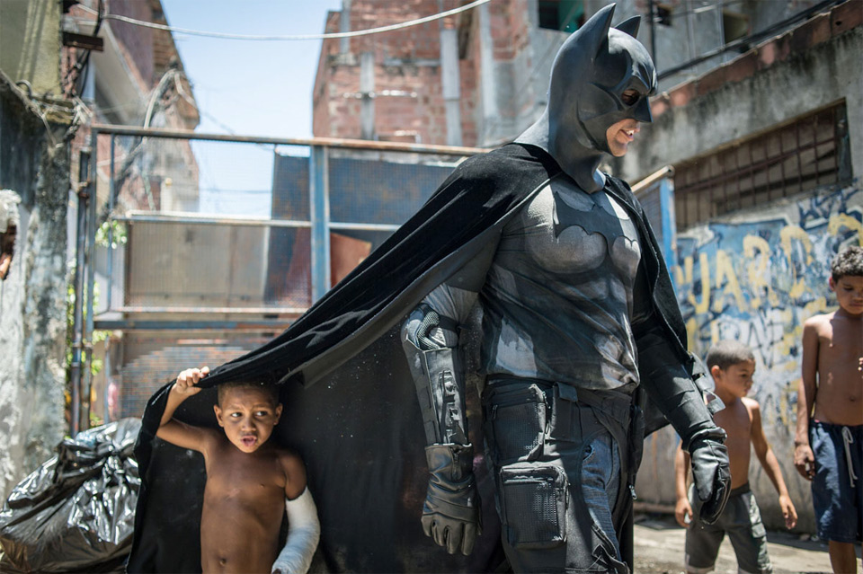 Batman From Rio De Janeiro Favelas