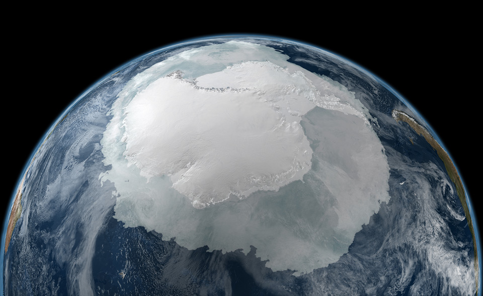 Antarctica As Seen From Space