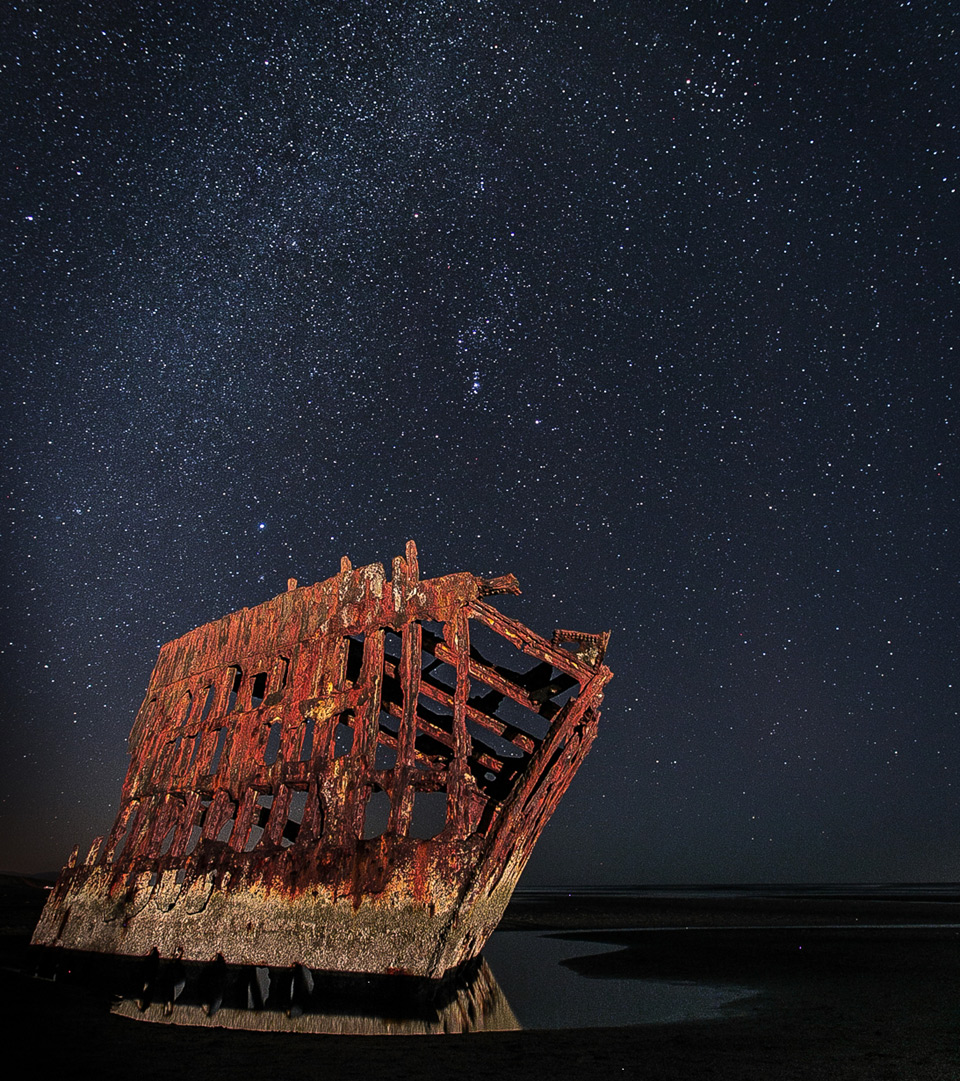 Shipwreck Of The Peter Iredale, Oregon Coast