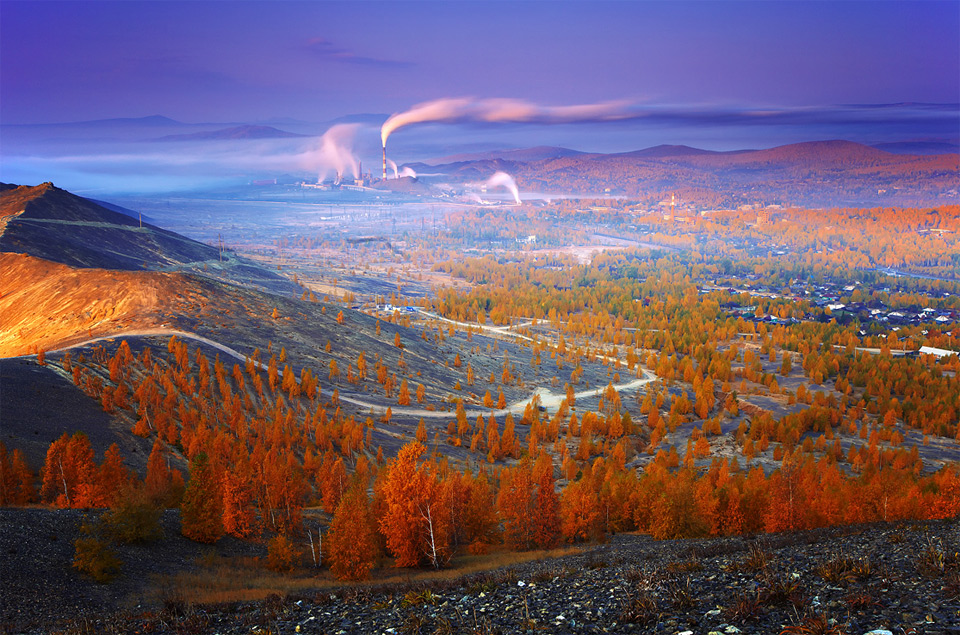 Autumn In Karabash, Russia