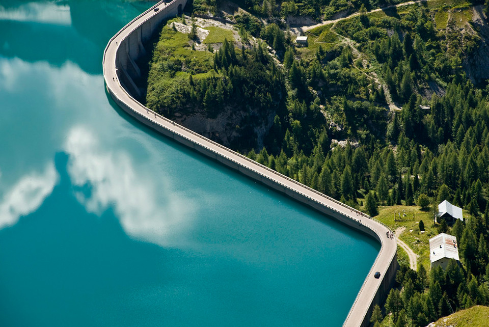 Water Dam in Trentino, Italy