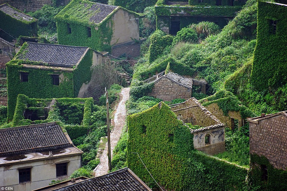 Abandoned Fishing Village In Gouqi Island, China