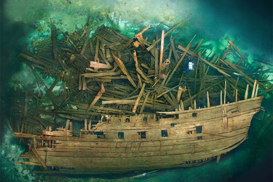 500 Years Old Wreck Of Swedish Warship Mars