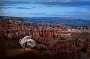Playing With Light At Bryce Canyon