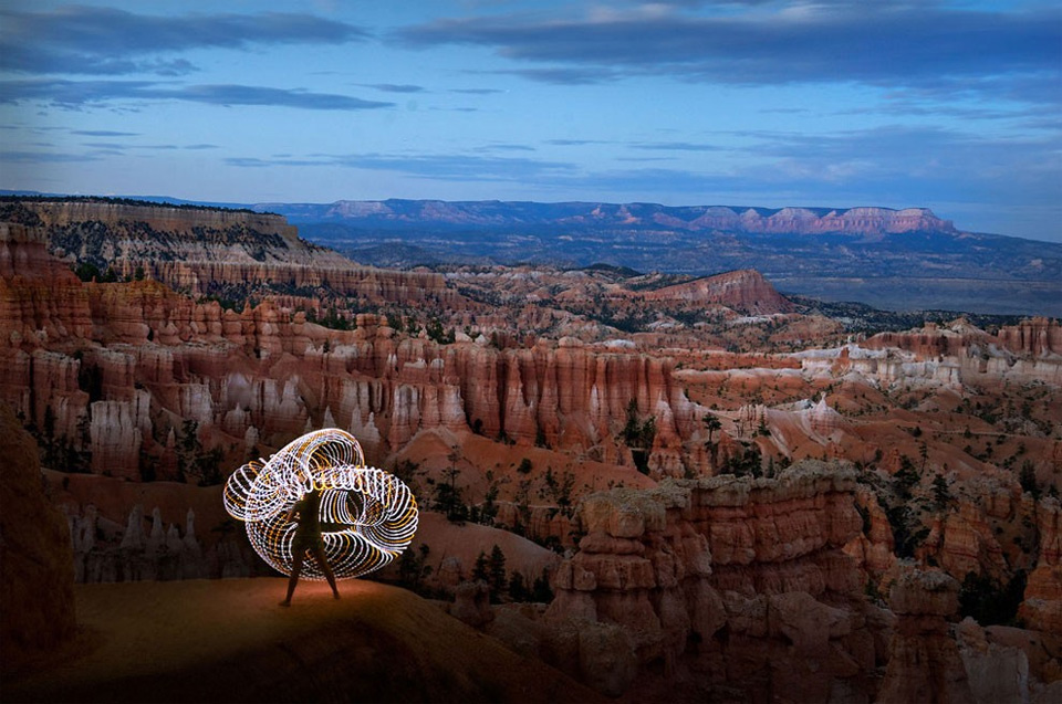 Playing With Light At Bryce Canyon