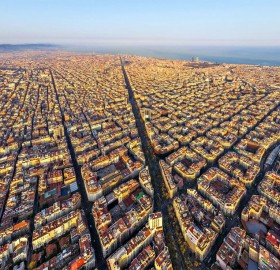 barcelona from above