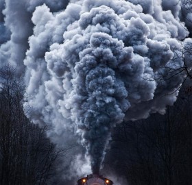 powerful train locomotive