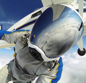 Awesome Skydive Selfie
