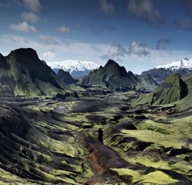 Epic Icelandic Landscape