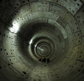 delhi metro tunnel