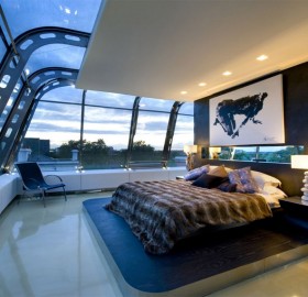 penthouse bedroom london