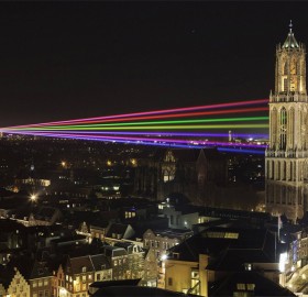 laser show in utrecht, holland