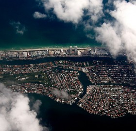 miami from above