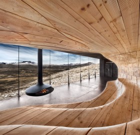 scandinavian modern sauna