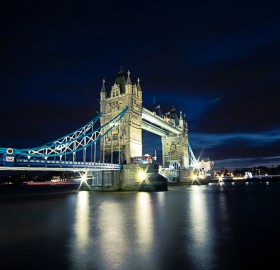 tower bridge at night, london