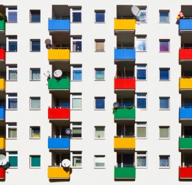 Colorful Balconies