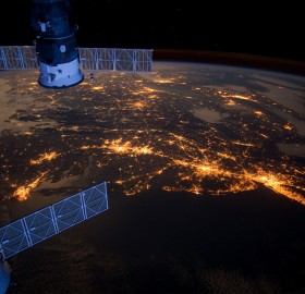 eastern coast of united states from space