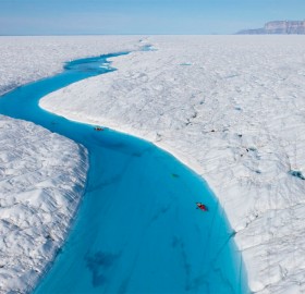 blue river of greenland