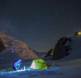 alpinist place to sleep