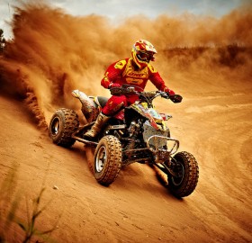 dirt quad racing