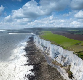 white cliffs of dover, england