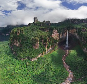 amazing angel falls, venezuela