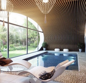 intimate indoor pool