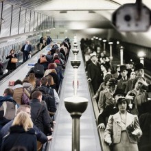 london underground, then and now