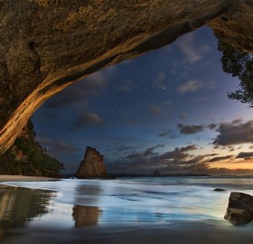 cathedral cove, new zealand
