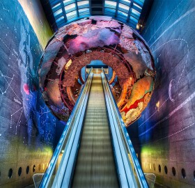cool london subway station