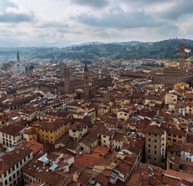 old town of florence, italy