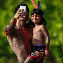 native brazilian selfie