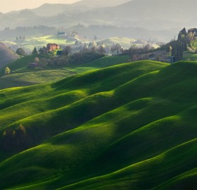 landscape of tuscany, italy