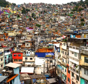 Rocinha Favela, Rio De Janeiro, Brazil