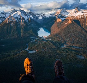 A Best View On Lake Louise, Canada